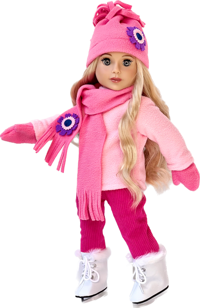 Ice Skating Fun Clothes for 18 inch American Girl Doll Blouse