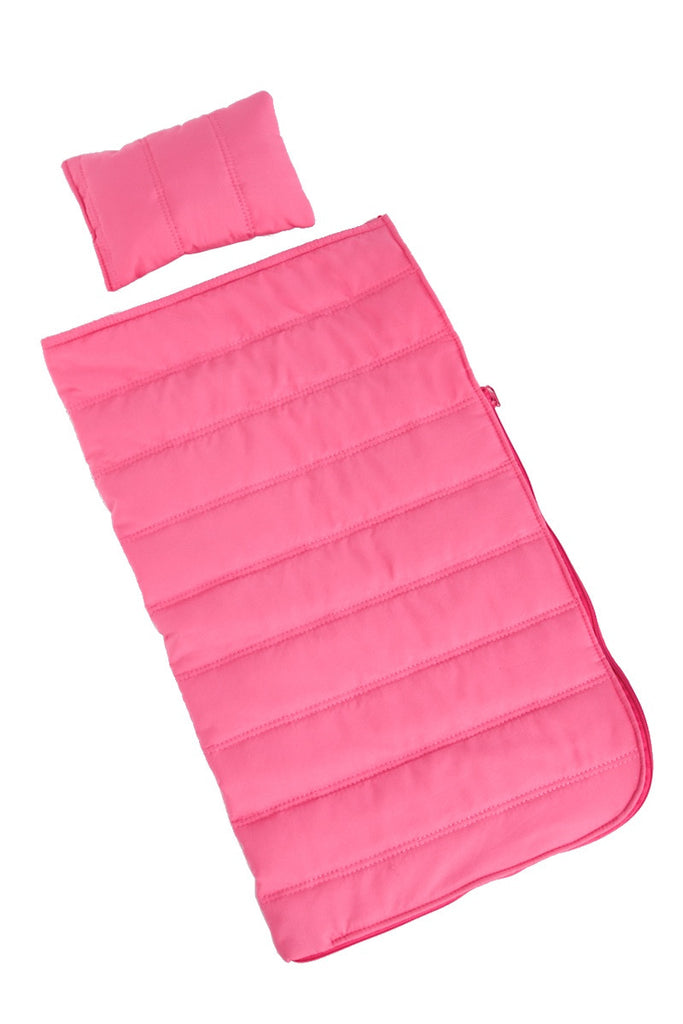 Slumber Party - Accessories for 18 inch Doll - Pink Sleeping Bag with Pillow