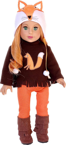 Soccer Girl -  Clothes for 18 inch Doll - 4 Piece Outfit - Shirt, Shorts, Socks and Shoes