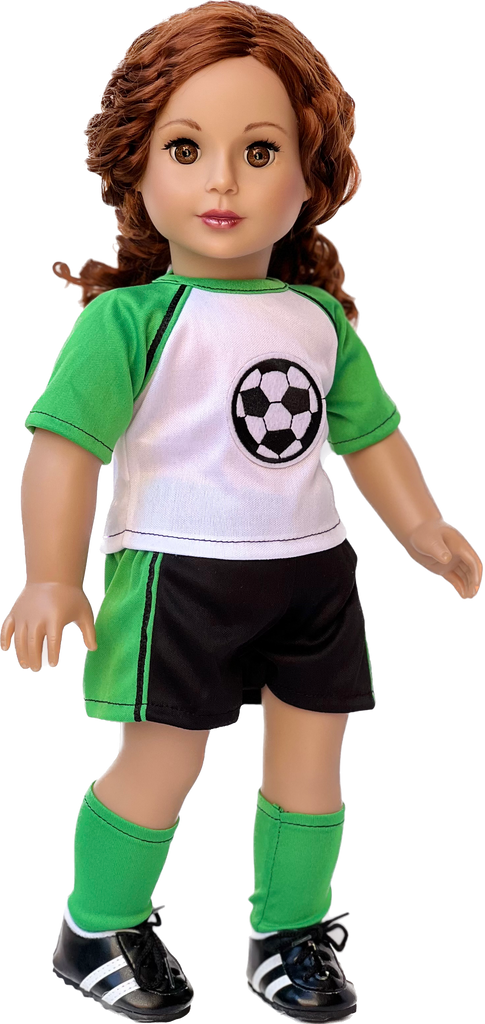 American girl doll soccer outfit deals