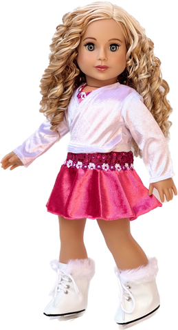 Soccer Girl -  Clothes for 18 inch Doll - 4 Piece Outfit - Shirt, Shorts, Socks and Shoes