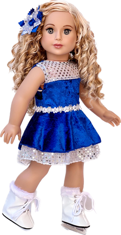 Soccer Girl -  Clothes for 18 inch Doll - 4 Piece Outfit - Shirt, Shorts, Socks and Shoes