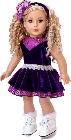 Soccer Girl -  Clothes for 18 inch Doll - 4 Piece Outfit - Shirt, Shorts, Socks and Shoes