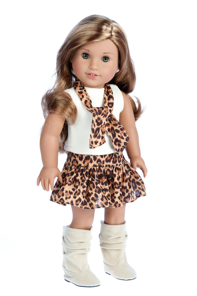 Adventure - Doll Clothes for American Girl Doll - Jacket, Top, Skirt,  Scarf, Boots – Dreamworld Collections