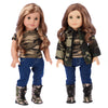 Military Style Doll Outfit - 18 inch Doll Clothes
