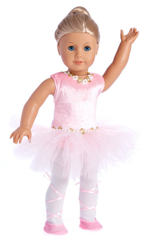 Soccer Girl -  Clothes for 18 inch Doll - 4 Piece Outfit - Shirt, Shorts, Socks and Shoes
