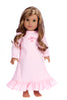 Sweet Dreams - 18 inch American Girl Doll Clothes - Pink Nightgown