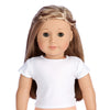 White T-Shirt Doll Clothes